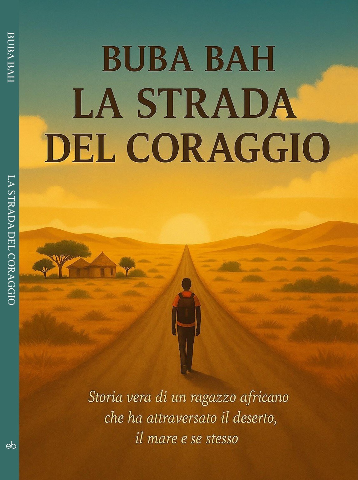 Copertina del libro La strada del coraggio di Buba Bah